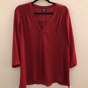 ana Burgundy Blouse
